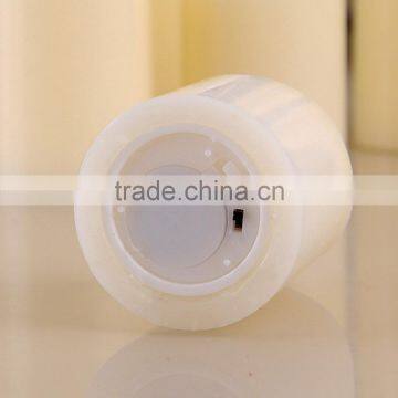 Battery-powered Flameless LED Tealight Candles - White Bright Battery Operated Candles-Timer and Remote -Real Wax Mini Votive photo-2