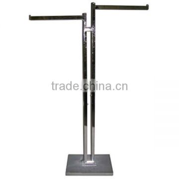 Metal Display Standing 2 Way Clothing Rack