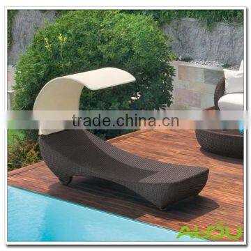 Audu Pool Sun Lounger Bed,Poolside Single Sun Loungers Bed