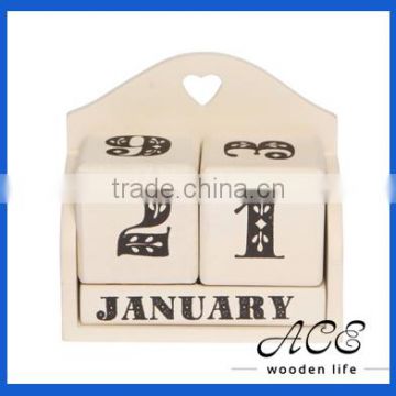 MDF Calendar for Home Decoration Wooden Printing Calendar