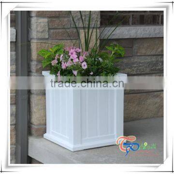 Fiberglass Outdoor Decorative Patio Planter Balcony Flower Pot photo-3