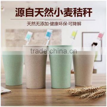 hot sale 2016 new material wheat straw material new cups whole sale factory bottom cheap price cup