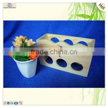 Burned Red Color Logo Pine Wooden Condiments Shelves Holder photo-4