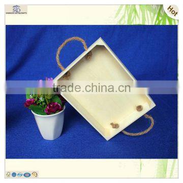 Sale Handles Large Space S/3 Plywood Wooden Pallets Tray photo-5