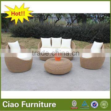 Round Sharp Outdoor Sofa Lounger Outdoor Furniture Garden photo-4