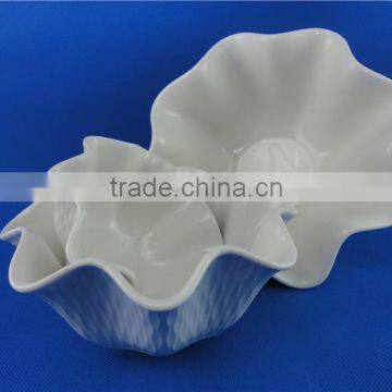Porcelain Nut Bowl Set and Salad Cheft Set photo-6