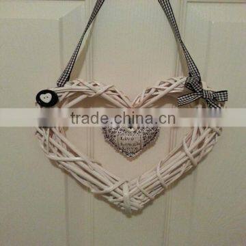 Cheap Wicker Fish Decorations With Ribbon for Hanging Home Decoration photo-5