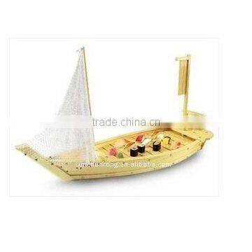 Natural Disposable Bamboo Sushi Boats With SGS photo-2