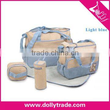 Top Quality Blue Diaper Bags Mummy Baby Bag