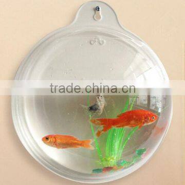 Fishbowl -Clear Glass Vase Fish Tank Ball Bowl+feet/ Succulents Planter Terrarium photo-2