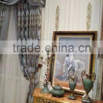 Antique Living Room Set Furniture Console Table With Wall Mirror photo-6