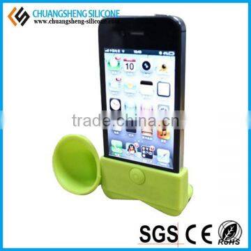 Horn Shaped Cell Phone Loud Speaker, Cell Phone Bass Speaker, 3d Sound Speaker Mobile Phone photo-3
