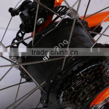 26 Inch Suspension 48V Motor Fat Tire Electric Bike e Bike photo-4