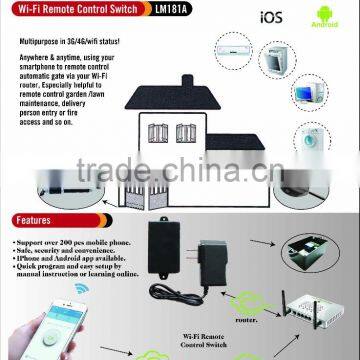 Cheap WIFI Remote Switch LM181A for Gate Openers