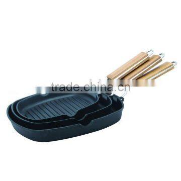 Die-casting Aluminum Non-Stick Grill Pan