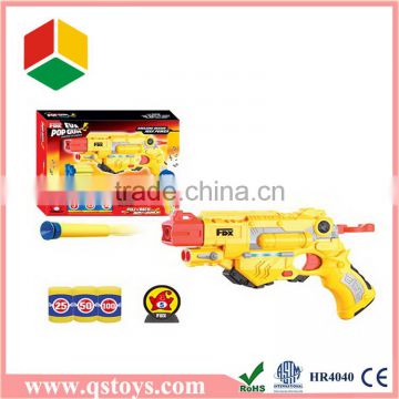 Plastic bullet toy gun with EN71