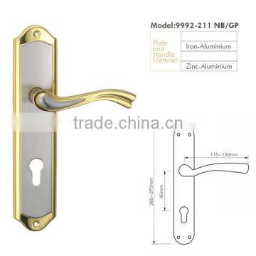 hot sale customsized EU and USA zinc alloy door handle