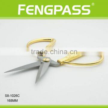 S8-1026C 16.8cm 2Cr13 Stainless Steel Sewing Scissors photo-4