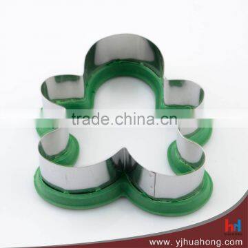 Ginger Bread Men Cookie Cutter With Silicone Rim (HCM-M22) photo-2