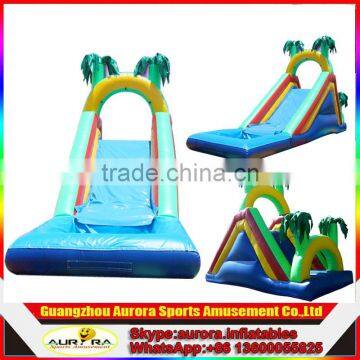 2016 best popular Commercial Grade Inflatable water Slide for Sale