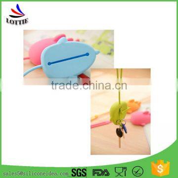 Promotional Portable Silicone Key Holder Bag Flexible Silicone Key Bag and Card Case photo-4