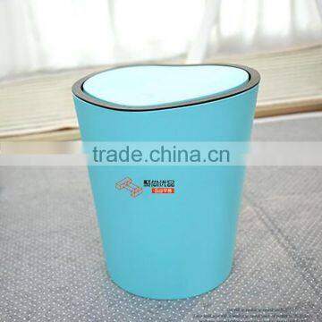 L00118 2017 New Design High Quality Plastic Trash Bin, Plastic Recycle Bin Heart Shape photo-2