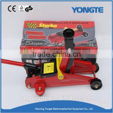 Good quality safety red color 3ton allied hydraulic floor jack