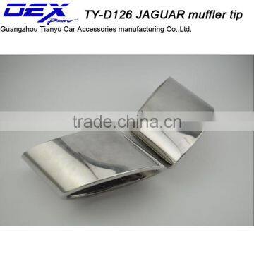 SS304 exhaust J-AGUAR muffler tip stainless steel muffler tip