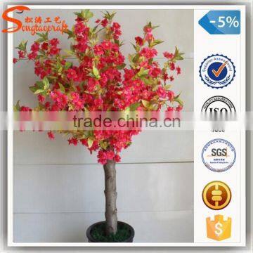 Hot Sale High Quality Small Size Mini Colors Artificial Cherry Blossom Tree photo-3