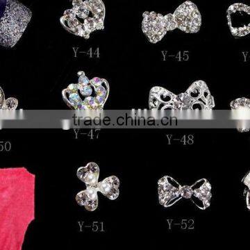 Nail art accessories/Czech drilling/bowknot ornaments/Japanese nail accessories/pearl jewelry DIY nail art