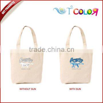 Quality Guaranteed custom design uv color changing tote bags