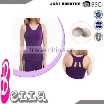 purple color fantasy girl's yoga fitness wear