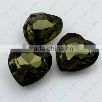 Heart Crystal Ring Stone Making Manufacture photo-3