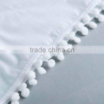 Pompon Crop Top T-shirt Sublimation Blank. no Minimum Qauntity Real Factory . Sublimation Blank photo-5