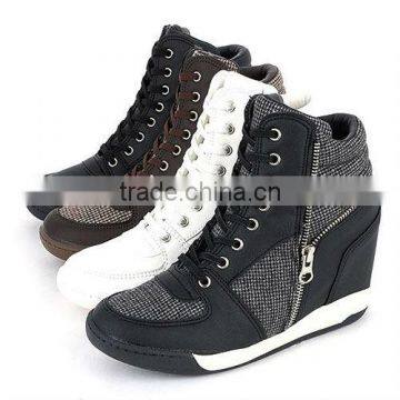 2ssd0184 wedge hidden heel fashion sneakers