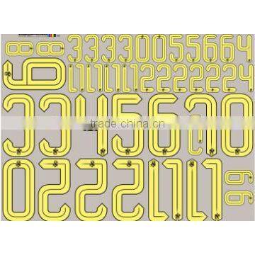 Wholesale Heat Transfer Soccer Numbers Sport Wear, Heat Transfer Printing on Sport Numbers photo-4