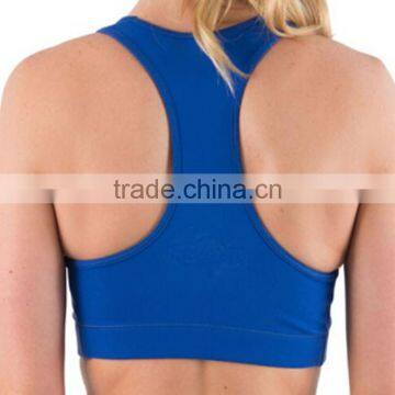 Custom Blank Plain Sport Bra Pure Color Tight Women's Sexy Sports Bra photo-2
