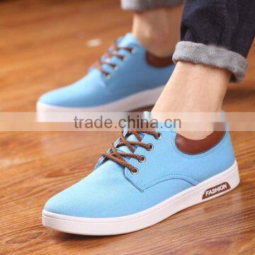 Zm35488a Summer Comfort Canvas Shoes Wholesale Men Lace up Shoes photo-4