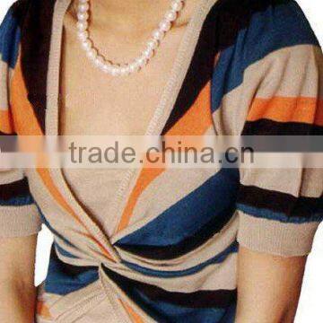 lady stripe sweater