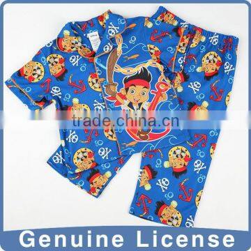 printing patent licensing boy pajamas sleeping wear for summer