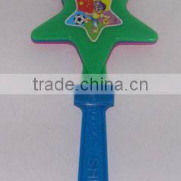 19cm Cheerful Plastic Star Clapper