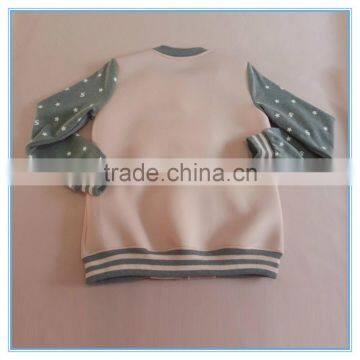 Wholesale Children Girls Polyester Baseball Jackets Girls Long Sleeve Clothes Sports Jackets photo-4