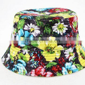 2014 Top Quality Reversed Galaxy Fabric Bucket Hat Wholesale photo-3