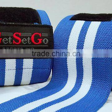 Elasticated Weightlifting Knee Wraps photo-4