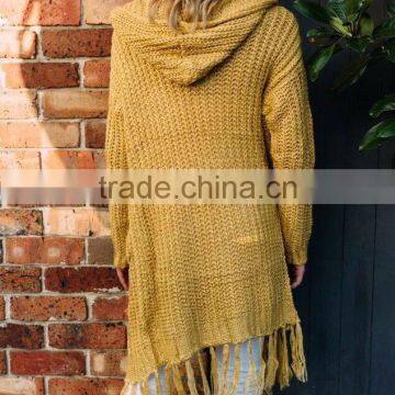 Runwaylover 142 Europe And American Style Ladies Long Style Knitted Cardigan Coats photo-2