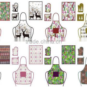 New Designs for Christmas Xmas in Kitchen Textiles