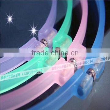 colorful cross stitch embroidery hoop plastic frosted embroidery hoop hand hoops tambour 24cm