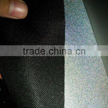 35% Cotton, 65% Black Reflective Cotton Fabric photo-2