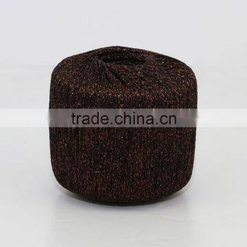 wholesale hand knitting / knitting / weaving metallic yarn / thread