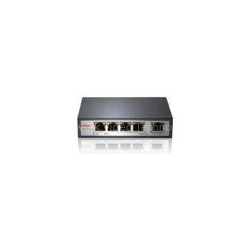 1.6 Gbps 4 Port PoE Switch 10M / 100M PoE Ethernet Switches For Security Protection